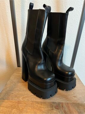 Versace Runway Platform Boots